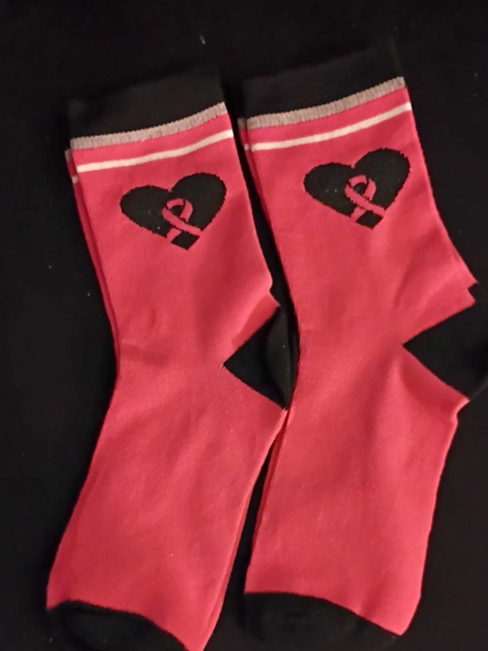 Breast Cancer Awareness Socks